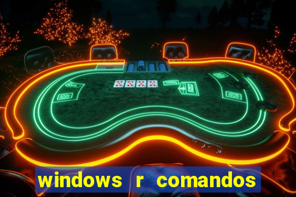 windows r comandos para limpar